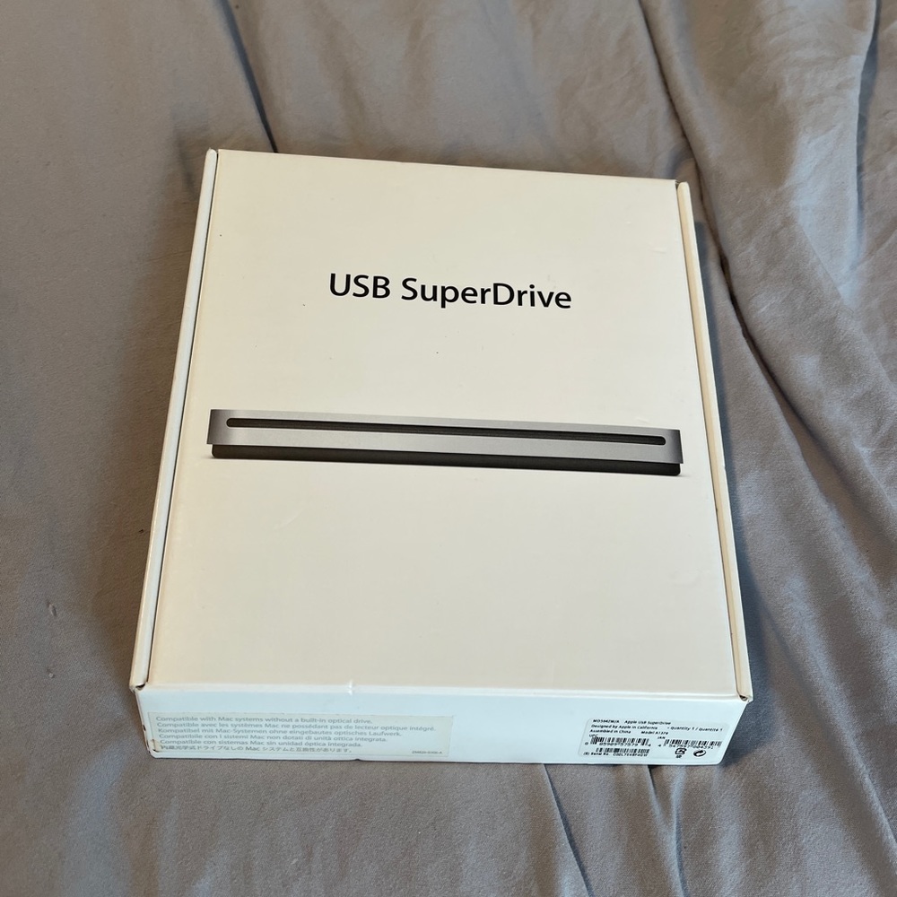 Apple USB super drive